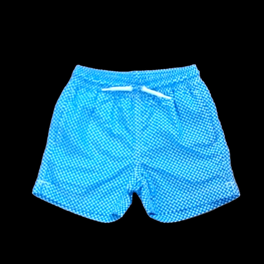 Tea Collection Boys Blue | White Spots Trunks size: 3T